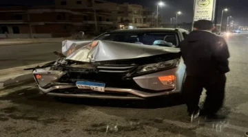 حادث مروع.. الفنان فادي خفاجة يتعرض لصدمه قوية تسبب تهشم سيارته بالكامل